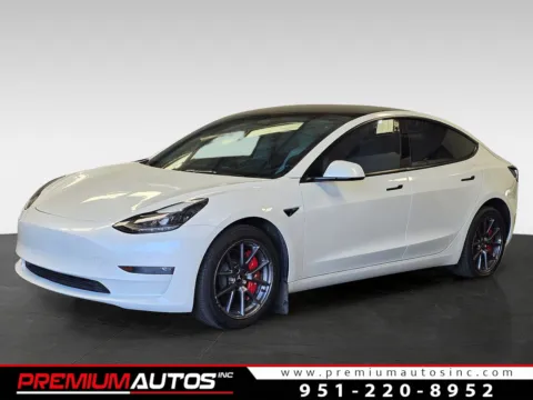 White 2023 Tesla Model 3 for sale in Norco, CA