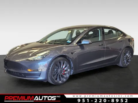 Silver 2023 Tesla Model 3 Performance for sale in Norco, CA