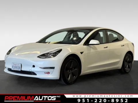 White 2023 Tesla Model 3 for sale in Norco, CA