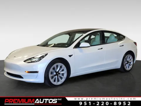 White 2023 Tesla Model 3 for sale in Norco, CA