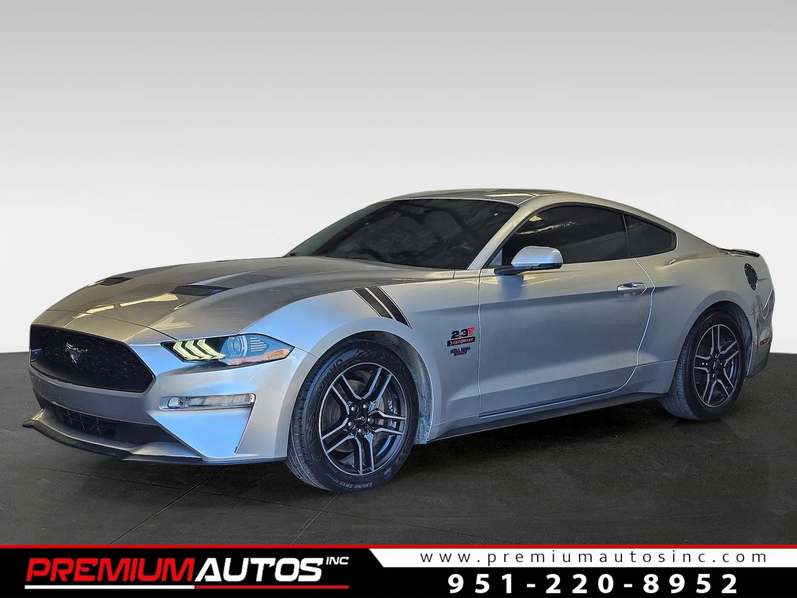 Silver 2018 Ford Mustang for sale in Norco, CA