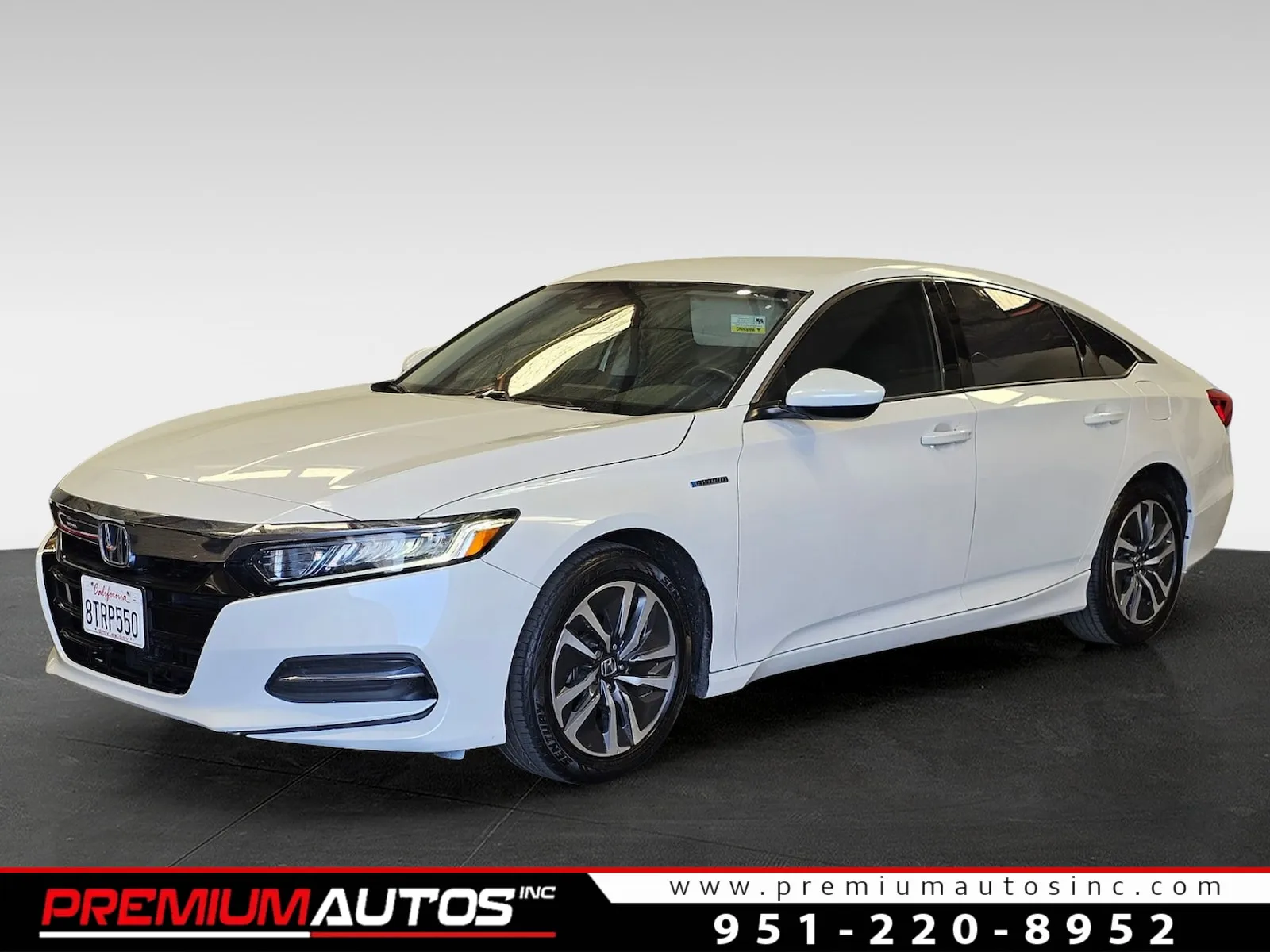 White 2020 Honda Accord Hybrid for sale in Norco, CA
