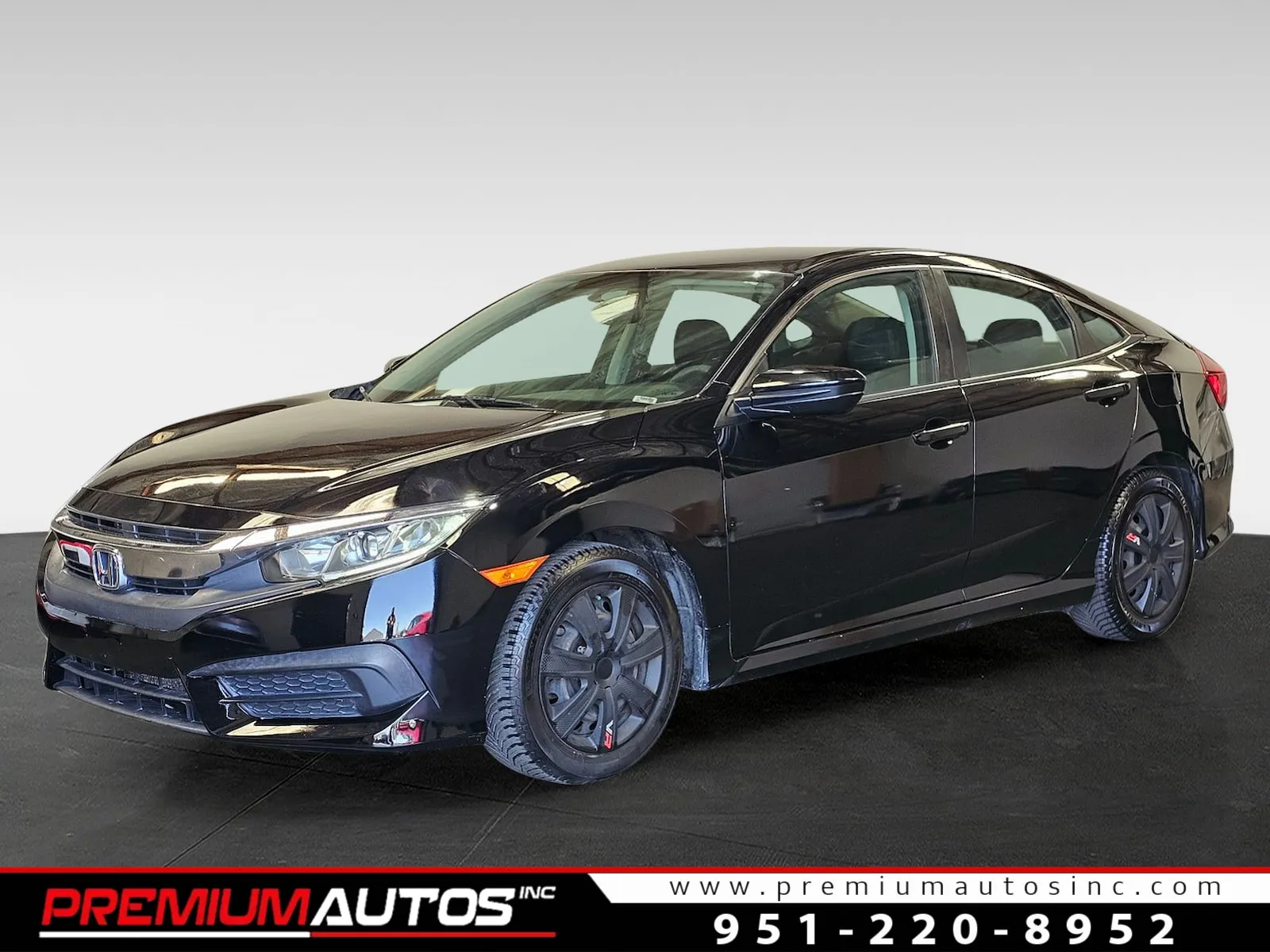 Black 2018 Honda Civic LX for sale in Norco, CA