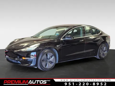Black 2018 Tesla Model 3 MID RANGE for sale in Norco, CA