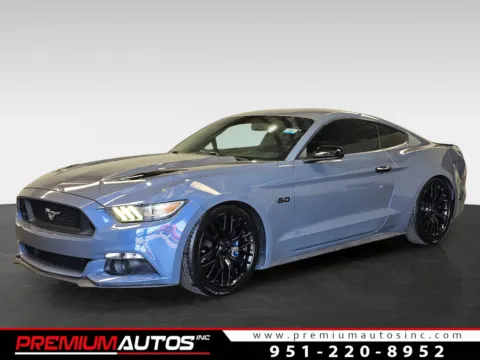 Gray 2017 Ford Mustang GT 5.0 for sale in Norco, CA