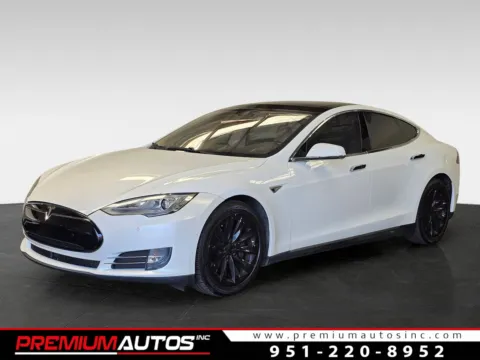 White 2016 Tesla Model S 70 for sale in Norco, CA