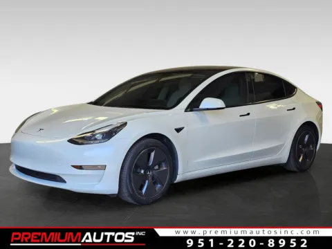 White 2022 Tesla Model 3 for sale in Norco, CA