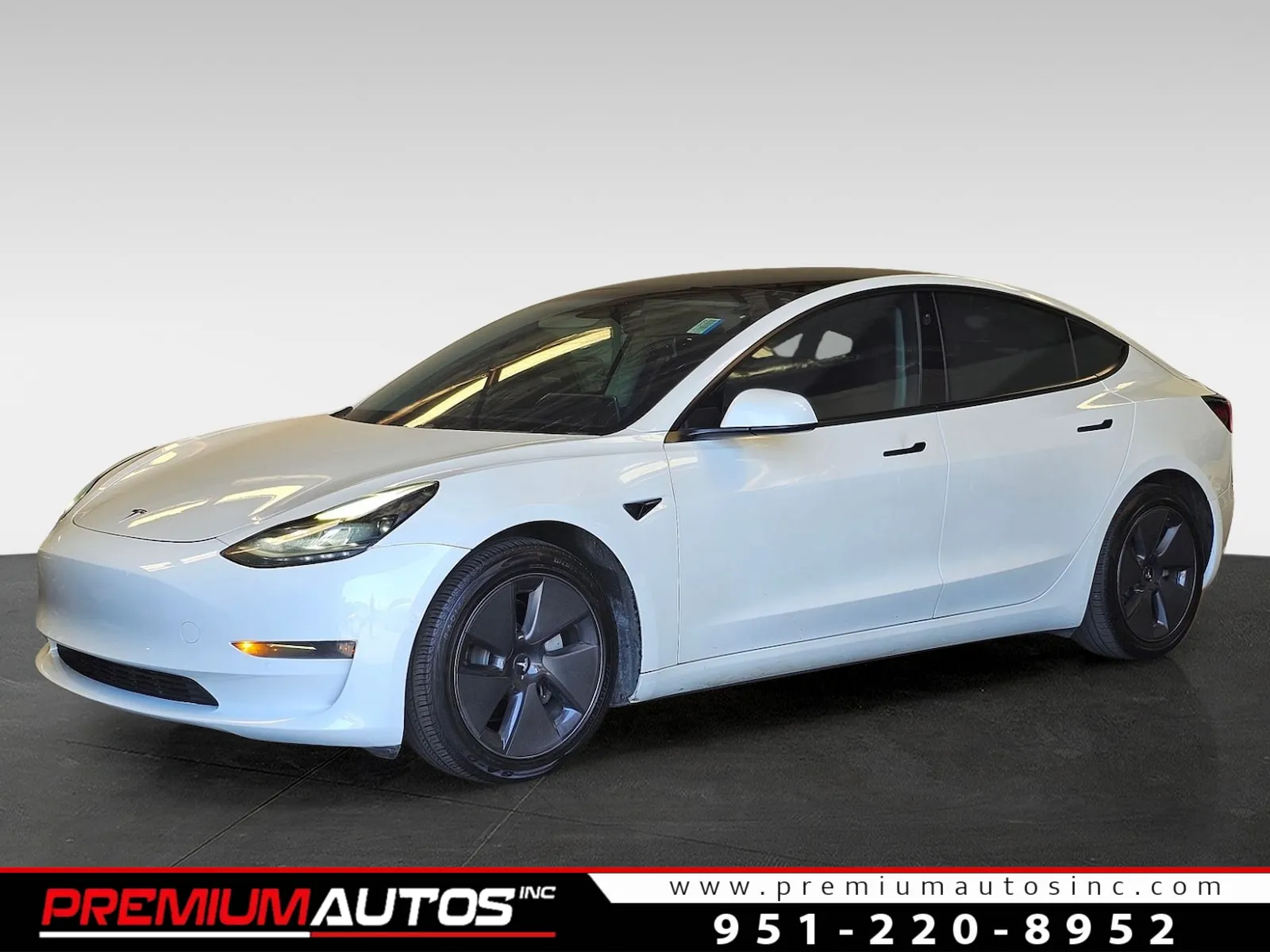 White 2021 Tesla Model 3 Long Range for sale in Norco, CA