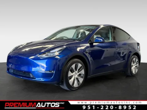 Blue 2022 Tesla Model Y Long Range for sale in Norco, CA