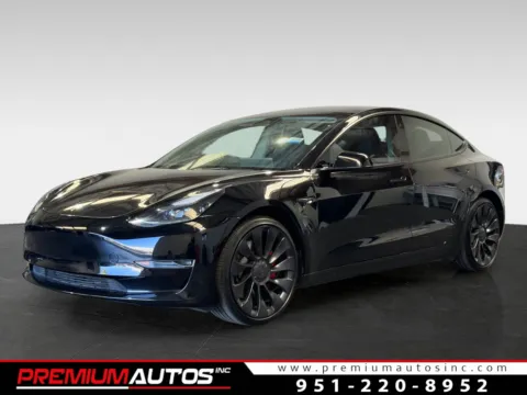 Black 2023 Tesla Model 3 Performance for sale in Norco, CA
