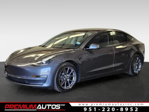 Gray 2021 Tesla Model 3 Long Range for sale in Norco, CA