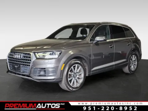 Gray 2018 Audi Q7 3.0T quattro Premium Plus for sale in Norco, CA
