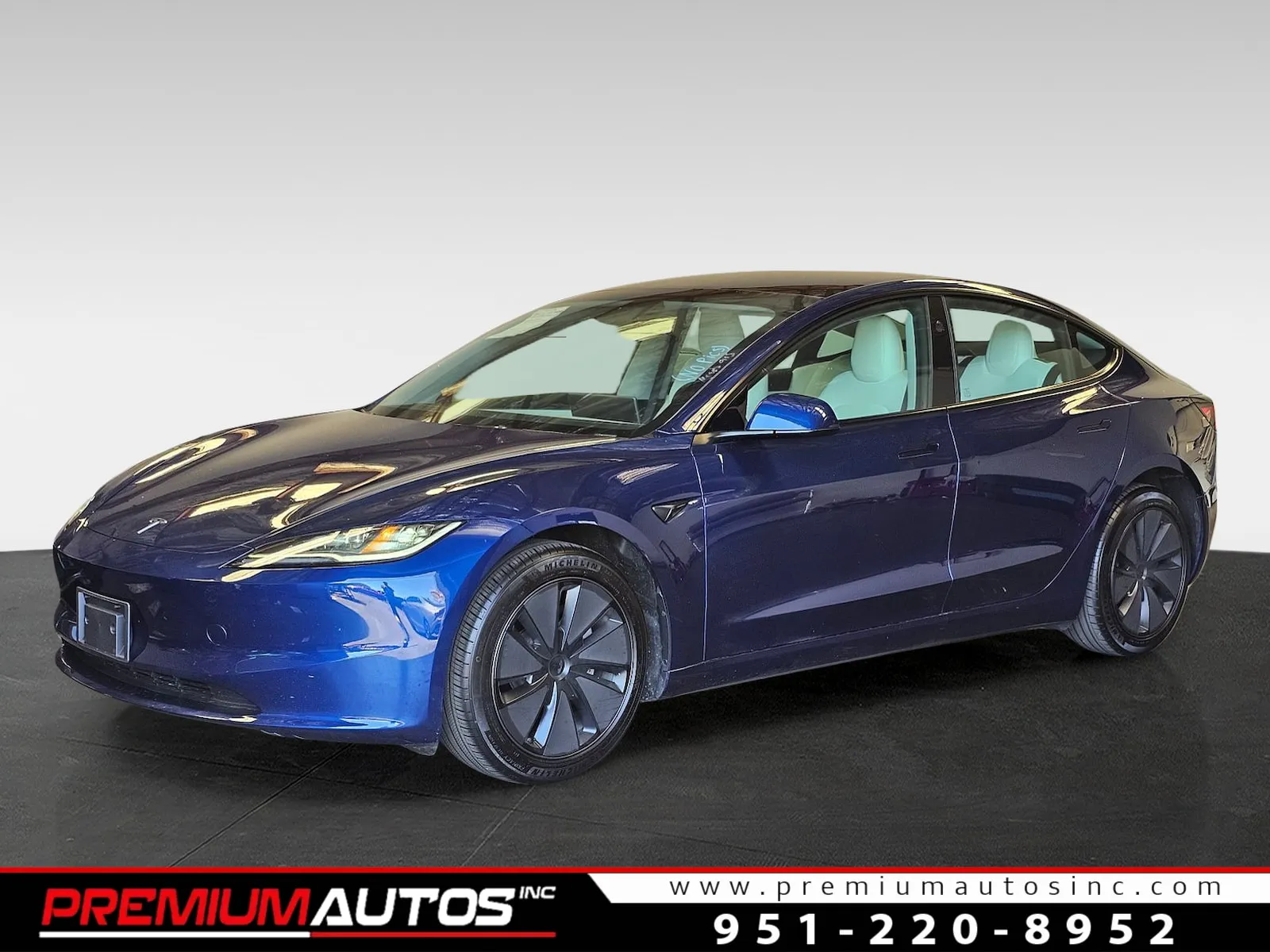 Blue 2024 Tesla Model 3 Long Range for sale in Norco, CA