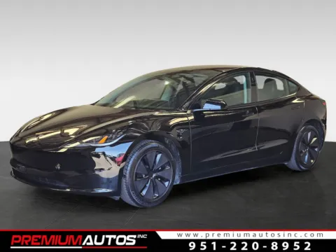 Black 2024 Tesla Model 3 for sale in Norco, CA