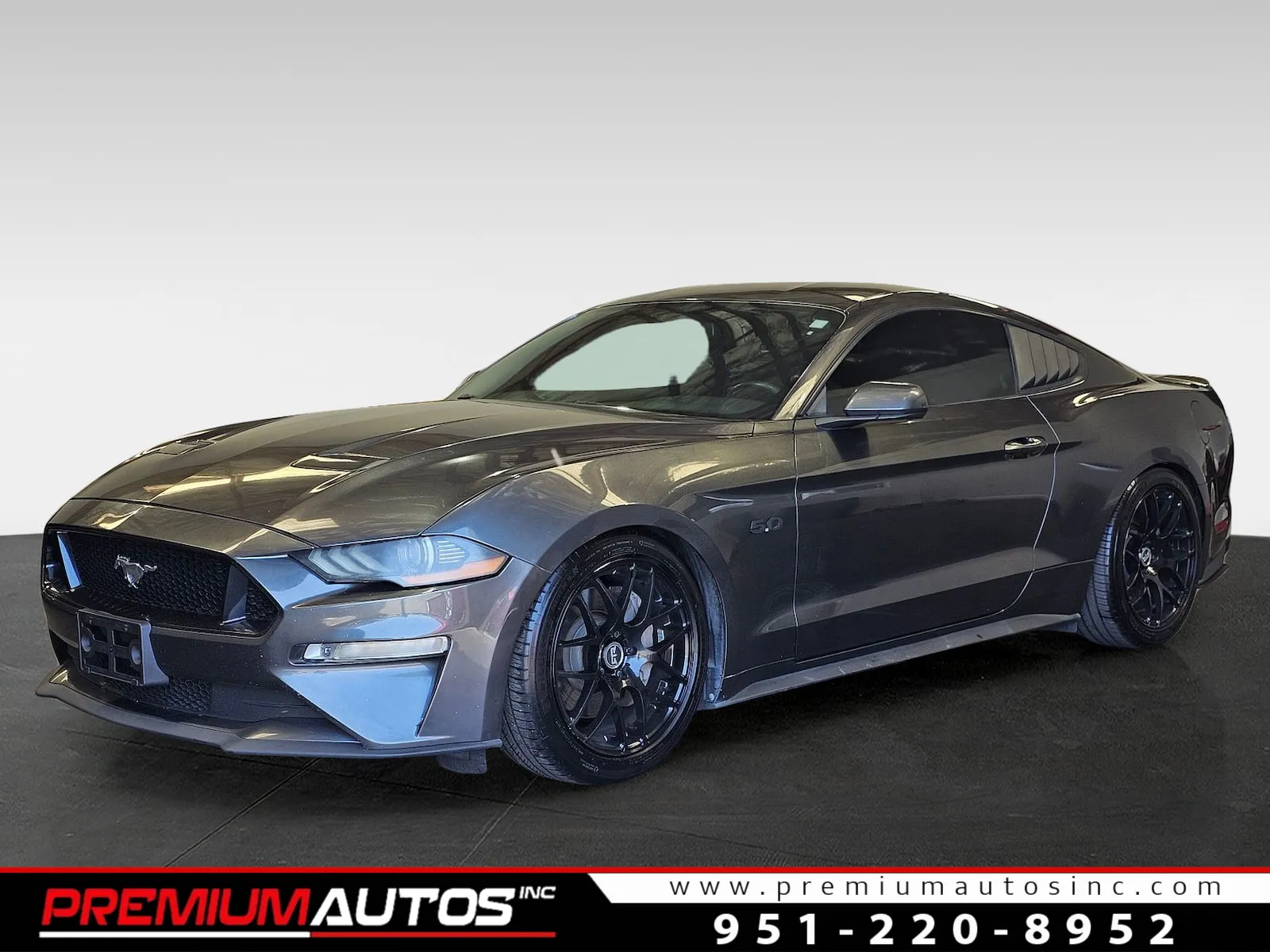 Gray 2018 Ford Mustang GT for sale in Norco, CA