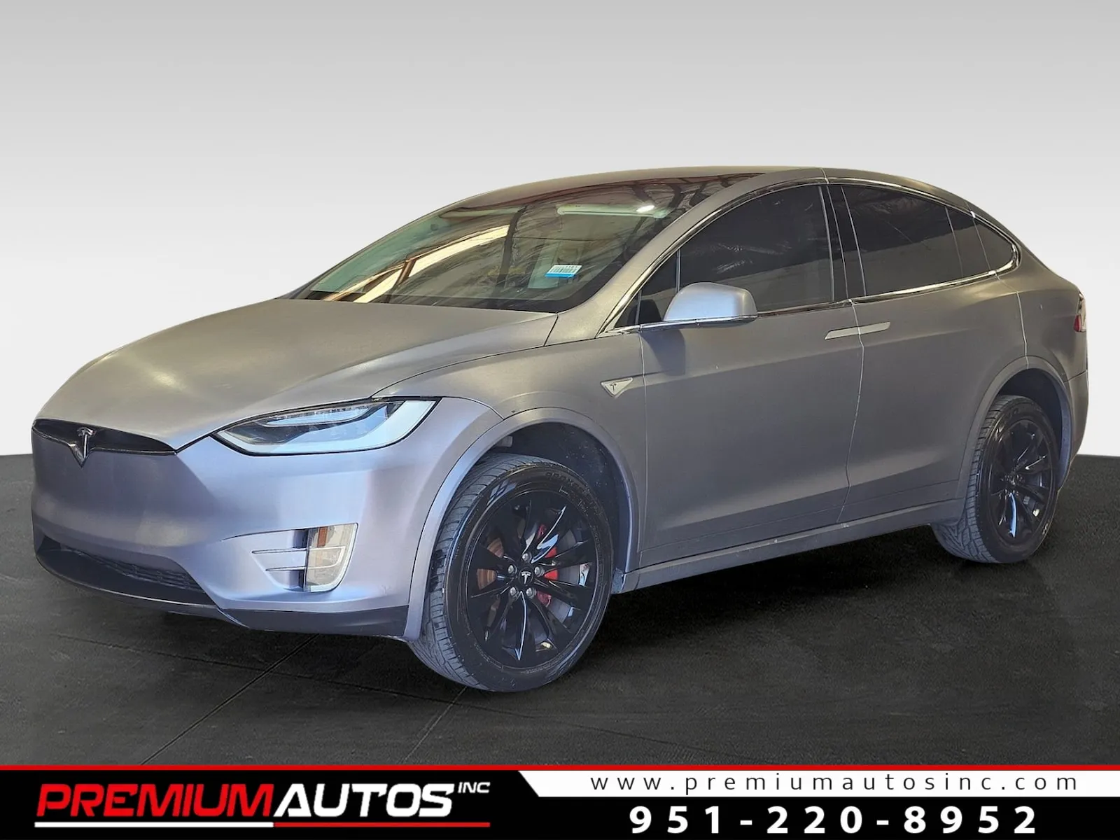 Gray 2016 Tesla Model X 90D for sale in Norco, CA