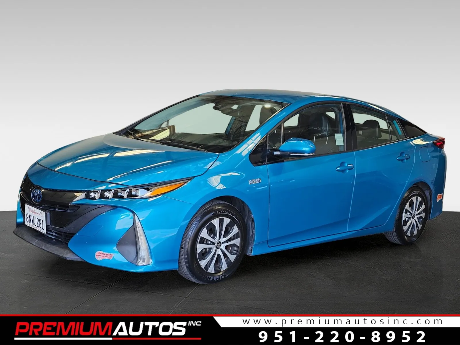Blue 2020 Toyota Prius Prime for sale in Norco, CA