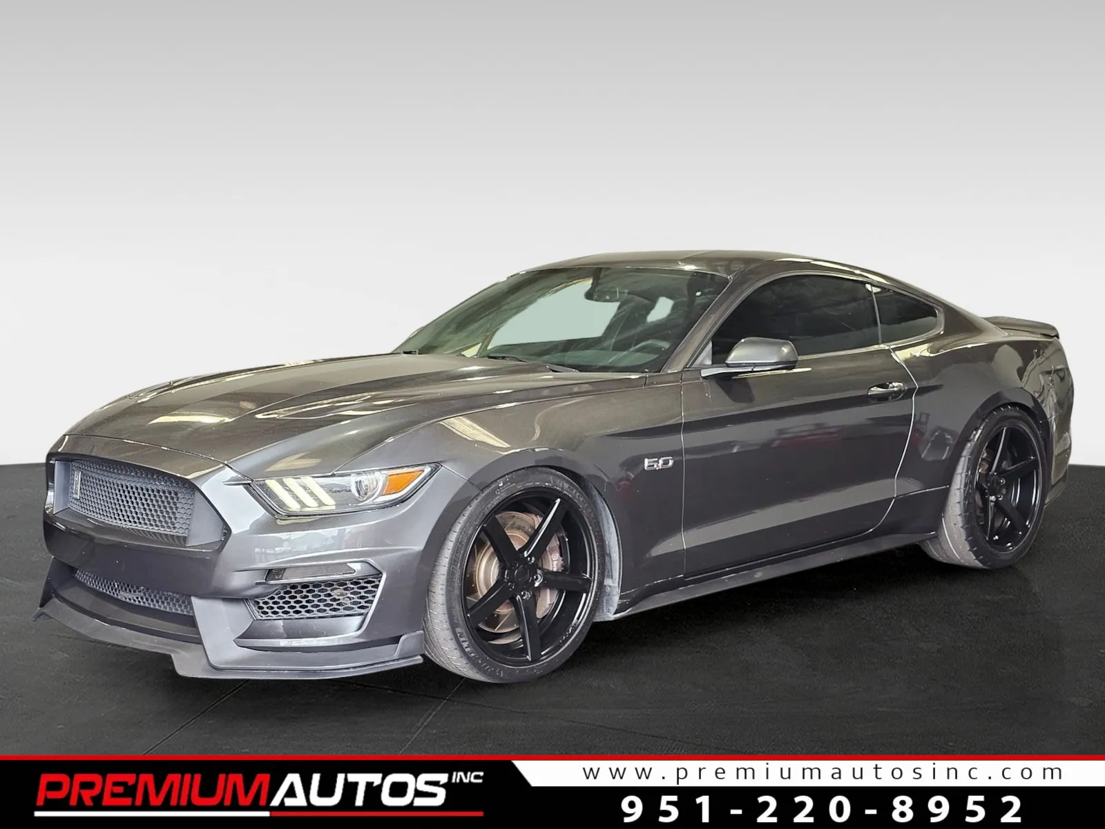 Gray 2017 Ford Mustang for sale in Norco, CA