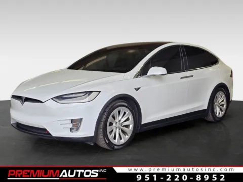White 2016 Tesla Model X for sale in Norco, CA