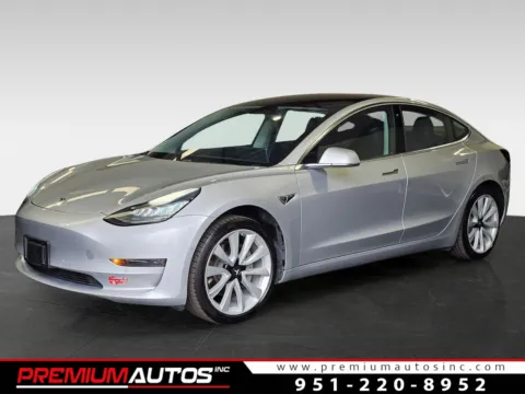 Silver 2018 Tesla Model 3 LONG RANGE for sale in Norco, CA