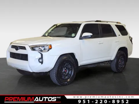 White 2022 Toyota 4Runner SR5 for sale in Norco, CA