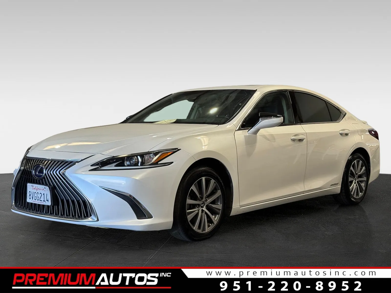 White 2021 Lexus ES 300h for sale in Norco, CA