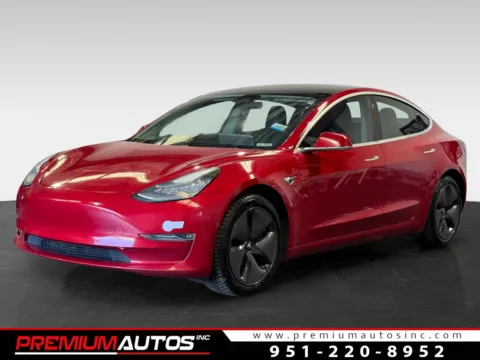 Red 2018 Tesla Model 3 LONG RANGE for sale in Norco, CA