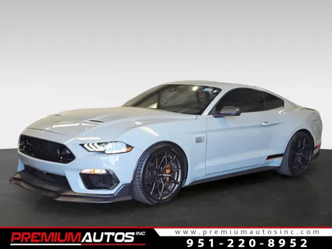 Gray 2021 Ford Mustang Mach 1 for sale in Norco, CA