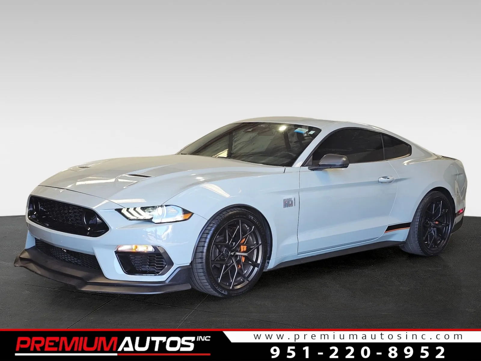 Gray 2021 Ford Mustang Mach 1 for sale in Norco, CA
