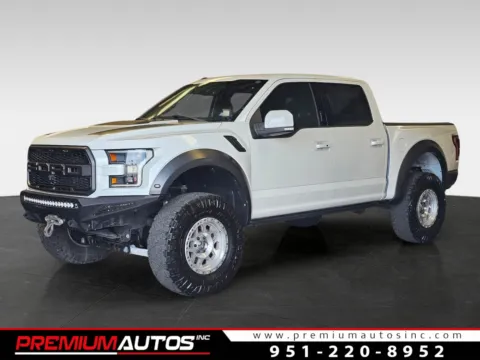 White 2018 Ford F-150 Raptor for sale in Norco, CA