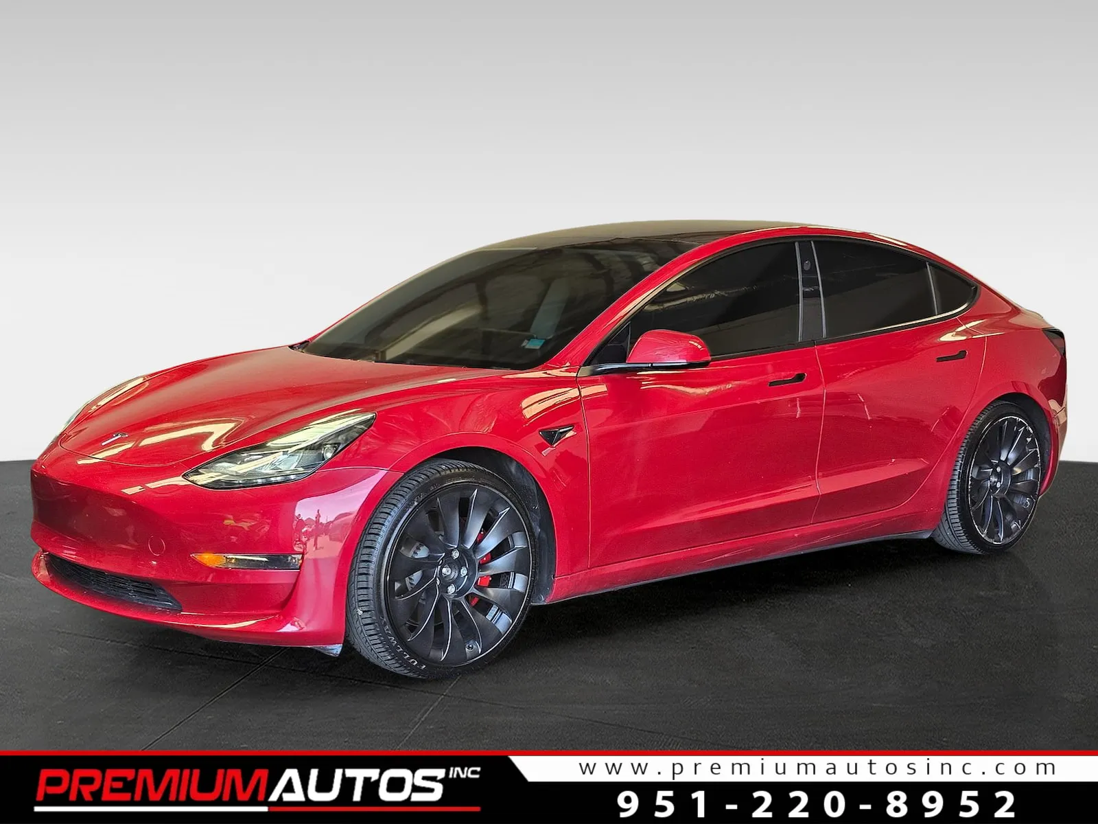 Red 2023 Tesla Model 3 Performance for sale in Norco, CA