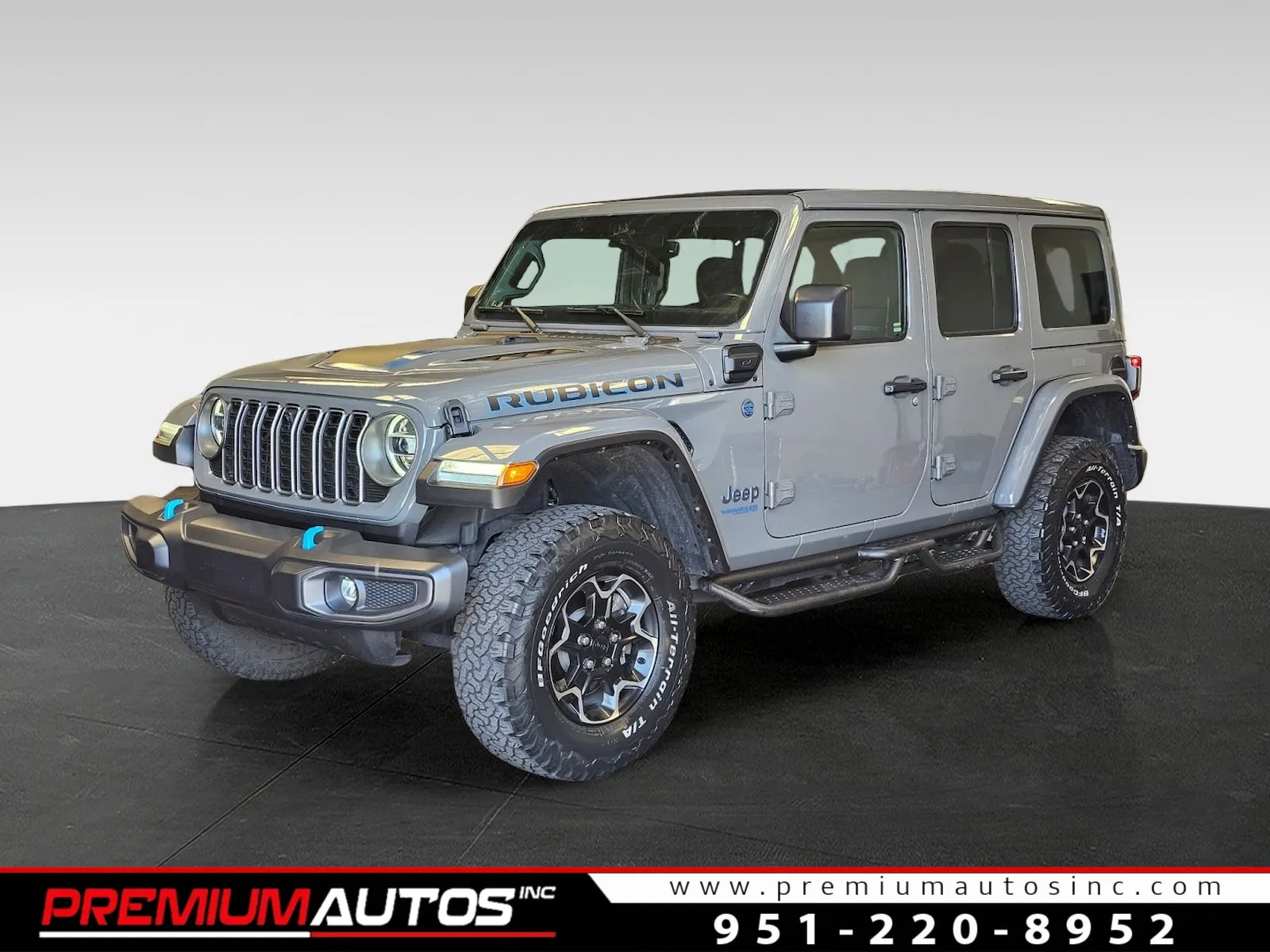 Gray 2021 Jeep Wrangler Unlimited Rubicon 4xe for sale in Norco, CA