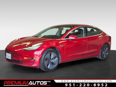 Red 2018 Tesla Model 3 long range for sale in Norco, CA