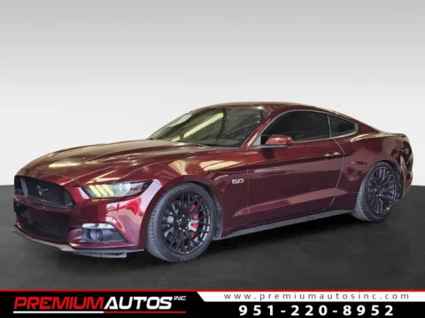 Red 2017 Ford Mustang for sale in Norco, CA
