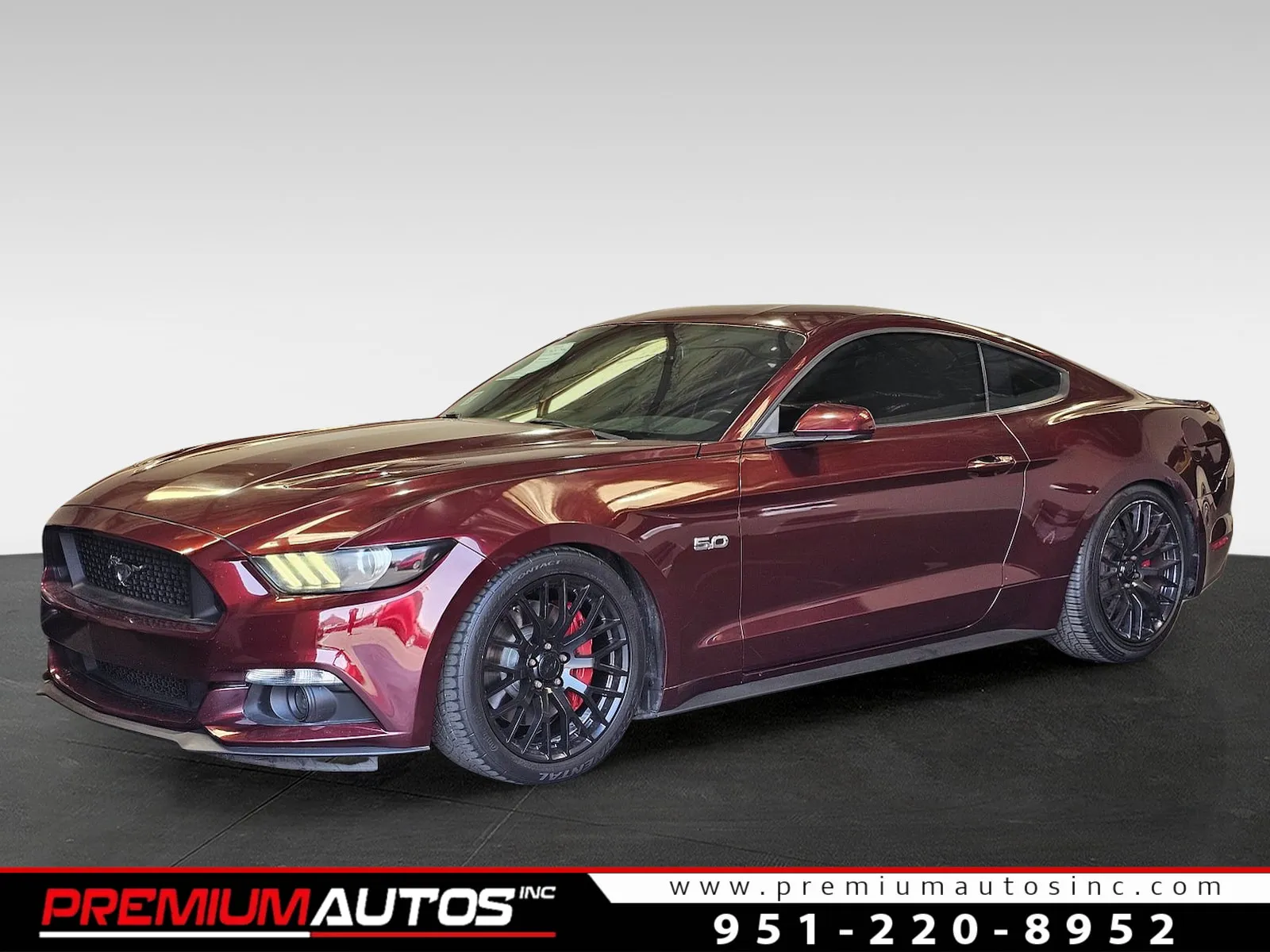 Red 2017 Ford Mustang GT 5.0 for sale in Norco, CA