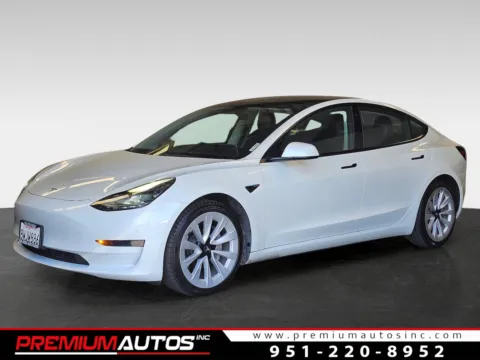 White 2022 Tesla Model 3 for sale in Norco, CA