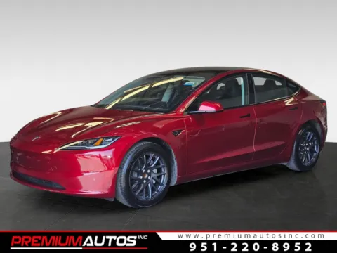 Red 2024 Tesla Model 3 for sale in Norco, CA