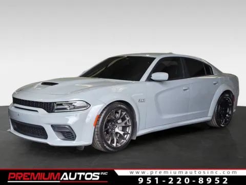 Gray 2021 Dodge Charger Scat Pack widebody for sale in Norco, CA