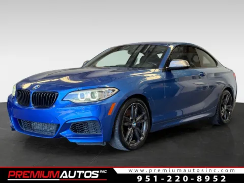 Blue 2016 BMW 2 Series M235i xDrive for sale in Norco, CA