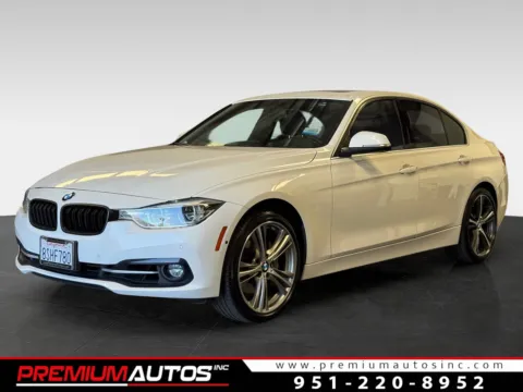 White 2016 BMW 3 Series 340i for sale in Norco, CA