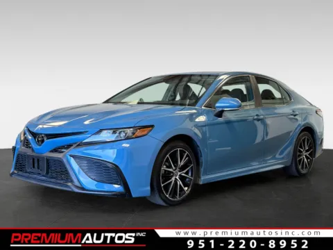 Blue 2023 Toyota Camry for sale in Norco, CA