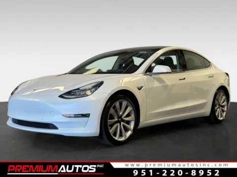 White 2018 Tesla Model 3 for sale in Norco, CA