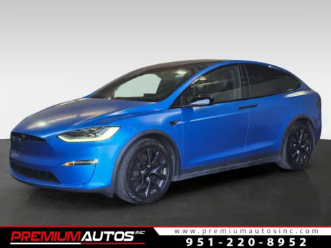 Blue 2023 Tesla Model X for sale in Norco, CA