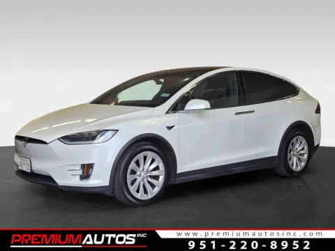 White 2017 Tesla Model X for sale in Norco, CA
