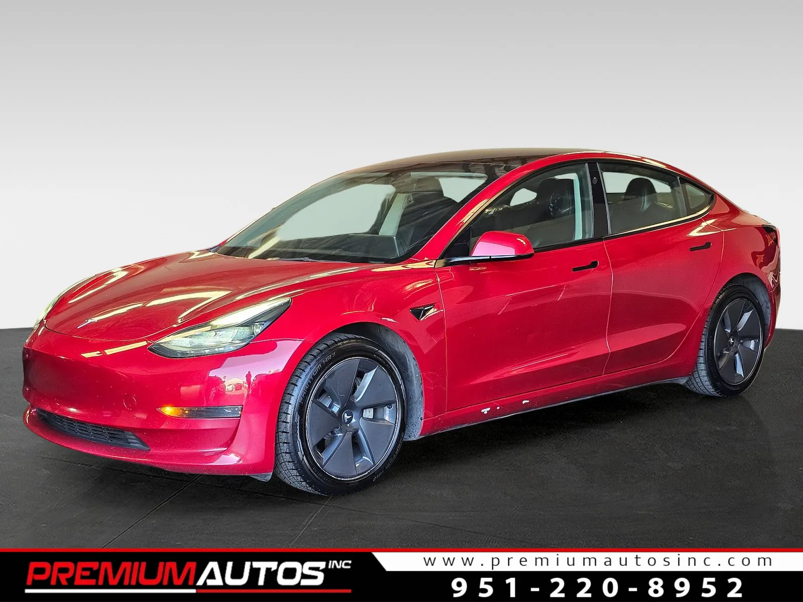 Red 2023 Tesla Model 3 for sale in Norco, CA
