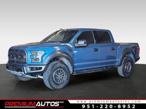 Blue 2019 Ford F-150 Raptor for sale in Norco, CA