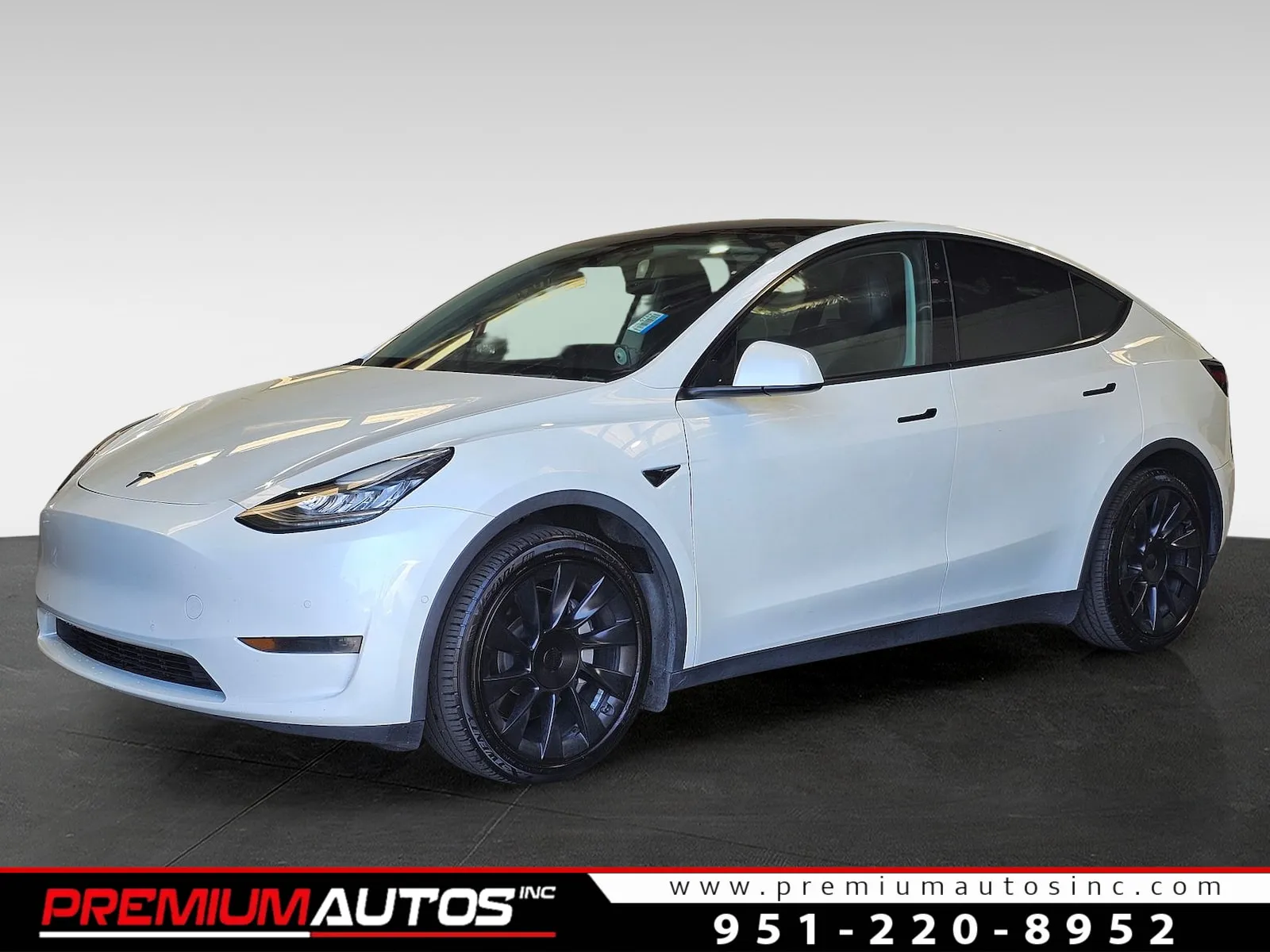 White 2021 Tesla Model Y Long Range for sale in Norco, CA