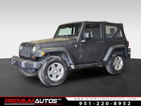 Black 2010 Jeep Wrangler Sport for sale in Norco, CA