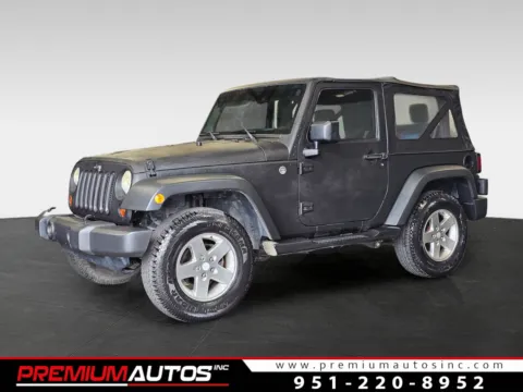 Black 2010 Jeep Wrangler Sport for sale in Norco, CA