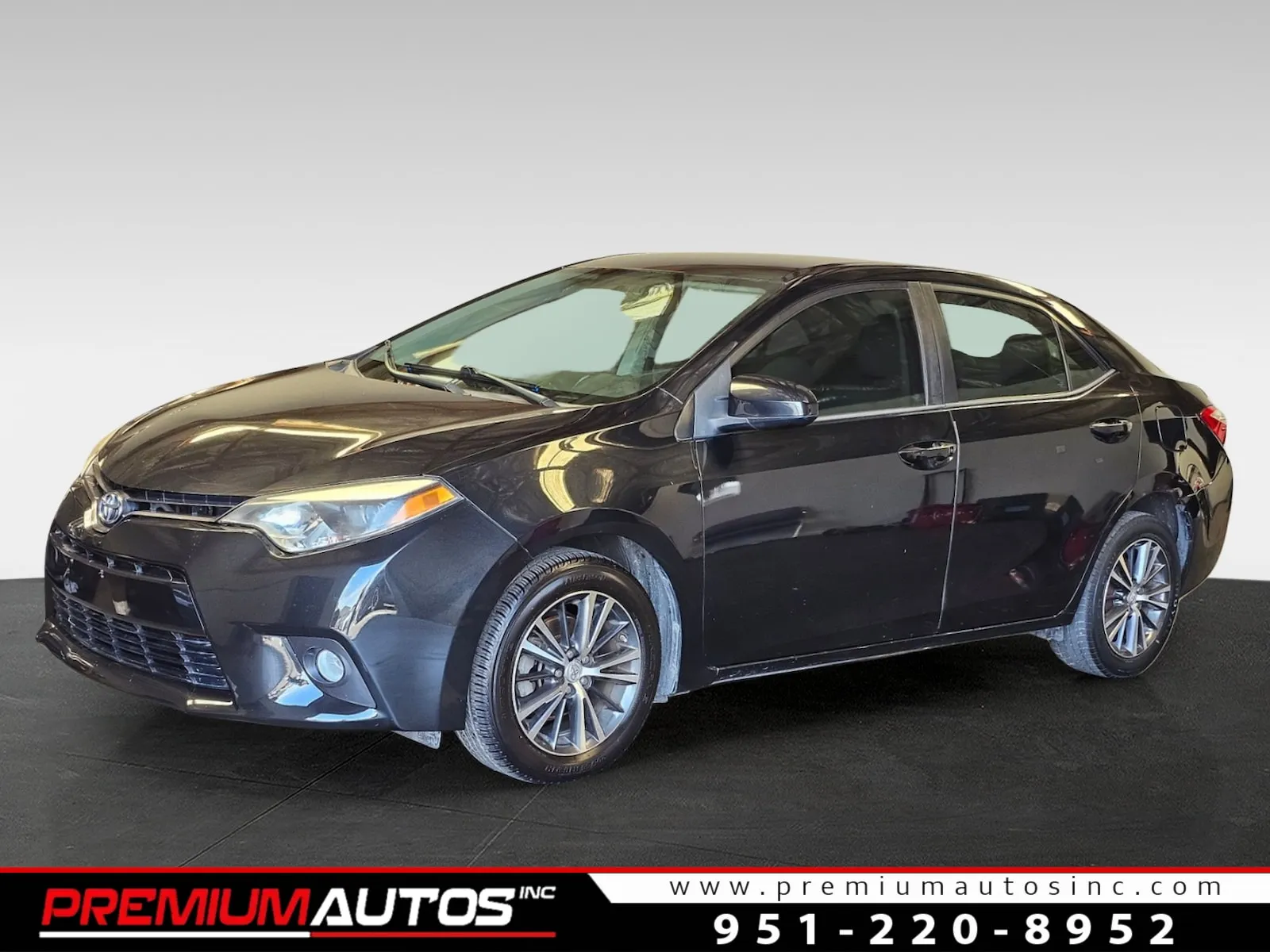 Black 2016 Toyota Corolla LE Plus for sale in Norco, CA